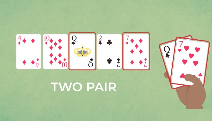two pair trong Poker